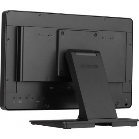 iiyama ProLite T1633MSC-B1 - LED monitor - 15.6" - touchscreen - 1920 x 1080 Full HD (1080p) @ 60 Hz - IPS - 450 cd / m² - 1000:1 - 5 ms - HDMI, DisplayPort - speakers - black, matte finish - 6