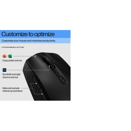 HP 420 - Mouse - programmable - wireless - 1