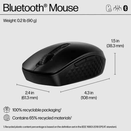 HP 420 - Mouse - programmable - wireless - 8