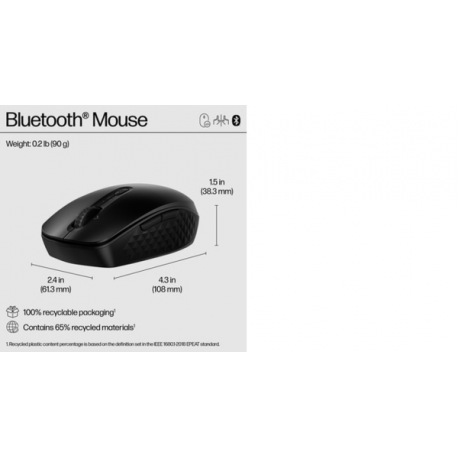 HP 420 - Mouse - programmable - wireless - 19