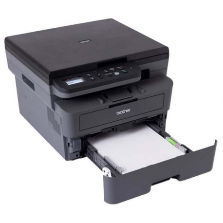 Brother MFC-L2827DWXL - Multifunction printer - B / W - laser - A4 / Legal (media) - up to 32 ppm (copying) - up to 32 ppm (printing) - 250 sheets - 33.6 Kbps - USB 2.0, LAN, Wi-Fi(n) - 2