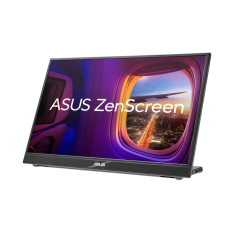 ASUS ZenScreen MB16QHG - LED monitor - 16" (15.6" viewable) - portable - 2560 x 1600 WQXGA @ 120 Hz - IPS - 500 cd / m² - 1200:1 - DisplayHDR 400 - 5 ms - HDMI, 2xUSB-C - grey - 0