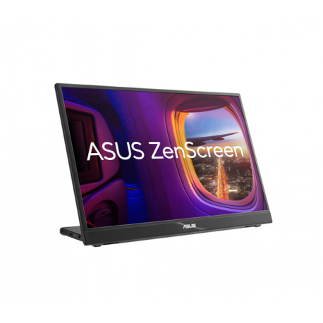 ASUS ZenScreen MB16QHG - LED monitor - 16" (15.6" viewable) - portable - 2560 x 1600 WQXGA @ 120 Hz - IPS - 500 cd / m² - 1200:1 - DisplayHDR 400 - 5 ms - HDMI, 2xUSB-C - grey - 4