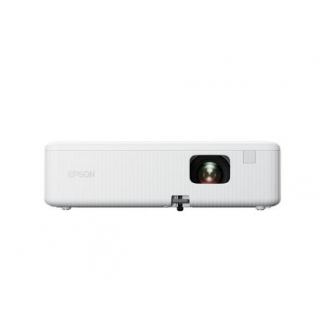 Epson CO-FH01 - 3LCD projector - portable - 3000 lumens (white) - 3000 lumens (colour) - 16:9 - 1080p - white - Android TV - 4