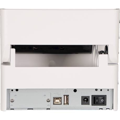 Citizen CL-H300SV - Label printer - direct thermal - Roll (12.7 cm) - 203 dpi - up to 200 mm / sec - USB 2.0 - pure white - 7