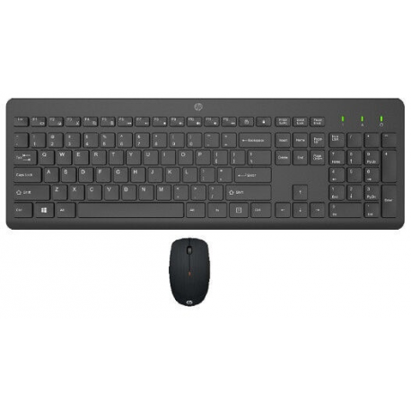HP 235 - Keyboard and mouse set - wireless - for ProBook 650 G8; ZBook Power G9, Studio G9; ZBook Firefly 14 G9, 16 G9; ZBook Fury 16 G9 - 0