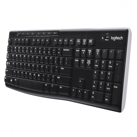 Logitech Wireless Keyboard K270 - Keyboard - wireless - 2.4 GHz - Belgium - 3