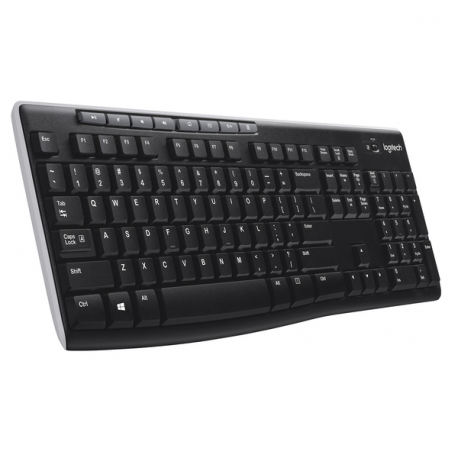 Logitech Wireless Keyboard K270 - Keyboard - wireless - 2.4 GHz - Belgium - 5