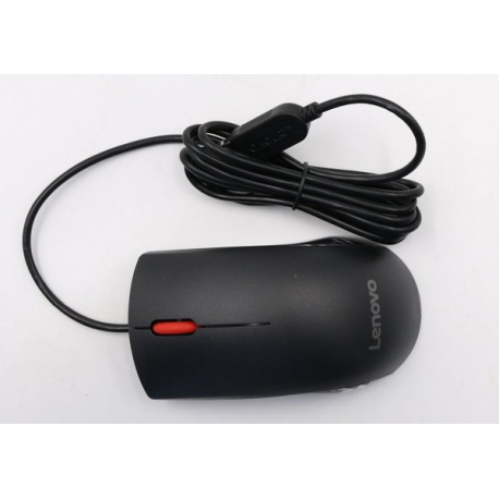 Lenovo - Mouse - optical - wired - USB - black - FRU, (CRU) - Tier 1 - for S510; ThinkServer RS160; TS150; TS450; TS460; ThinkStation P410; P510; P710; P910 - 0