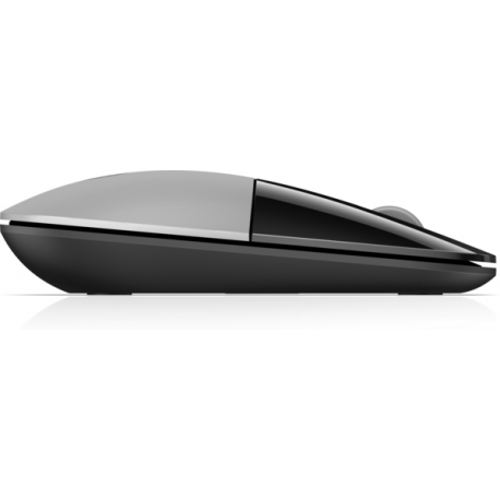 HP Z3700 - Mouse - blue LED - wireless - 2.4 GHz - USB wireless receiver - silver - for OMEN by HP Laptop 16; Victus by HP Laptop 16; Laptop 15, 17; Pavilion Plus Laptop 14 - 1