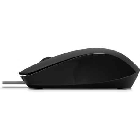 HP 150 - Mouse - right and left-handed - optical - wired - USB - black - for OMEN by HP Laptop 16; Victus by HP Laptop 16; Laptop 15, 17; Pavilion Plus Laptop 14 - 1