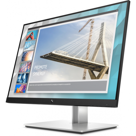 HP E24i G4 - E-Series - LED monitor - 24" - 1920 x 1200 WUXGA @ 60 Hz - IPS - 250 cd / m² - 1000:1 - 5 ms - HDMI, VGA, DisplayPort - black - promo - for P / N: 5P6P8EA#ABU - 2