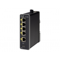 Cisco Industrial Ethernet 1000 Series - Switch - Managed - 1 x 10/100 (uplink) + 4 x 10/100 (downlink) - DIN rail mountable - DC power