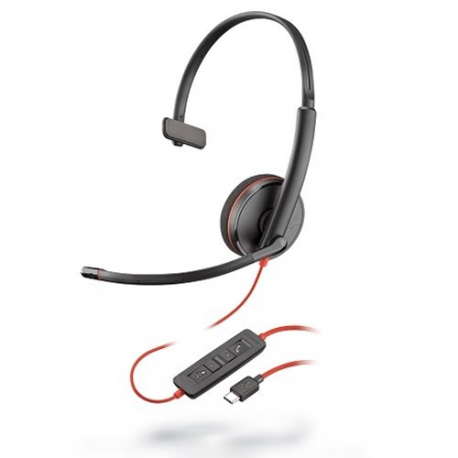 Poly Blackwire C3210 USB-C - 3200 Series - headset - on-ear - wired - USB-C - 0