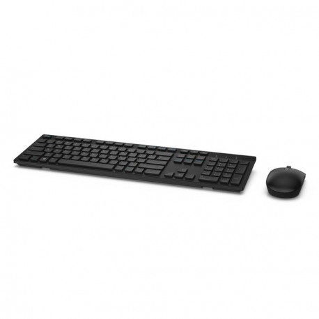 Dell KM636 - Keyboard and mouse set - wireless - 2.4 GHz - QWERTZ - German - black - for Latitude 34XX, 73XX; OptiPlex 30XX, 50XX, 70XX; Precision 35XX, 3640, 75XX; Vostro 54XX - 0