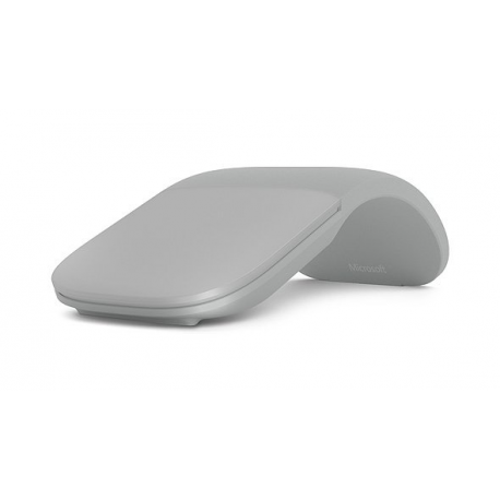 Microsoft Surface Arc Mouse - Mouse - optical - 2 buttons - wireless - Bluetooth 4.1 - light grey - for Surface Laptop - 0