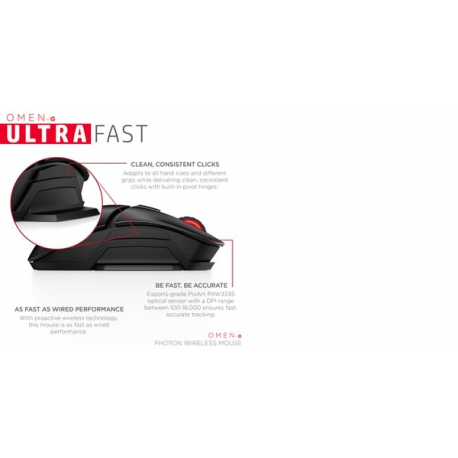 OMEN by HP Photon Mouse Wirele - 1