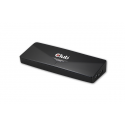 Club3D SenseVision USB 3.0 4K Docking Station - Docking station - USB - DVI, HDMI, DP - GigE