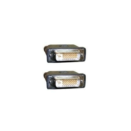 MicroConnect - DVI cable - dual link - DVI-D (M) to DVI-D (M) - 3 m - molded, thumbscrews - black - 1