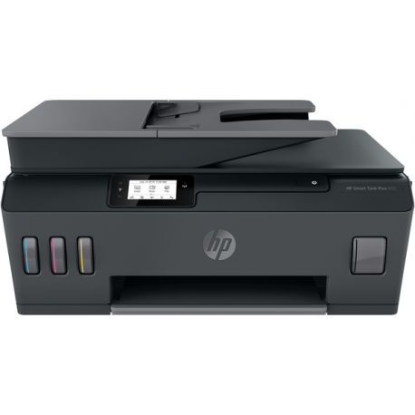 HP Smart Tank Plus 655 Wireless All-in-One - Multifunction printer - colour - ink-jet - refillable - Legal (216 x 356 mm) (original) - A4 / Legal (media) - up to 10 ppm (copying) - up to 11 ppm (printing) - 100 sheets - 33.6 Kbps - USB 2.0, Wi-Fi(n), Bluetooth - 0