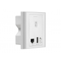 LevelOne WAP-6221 - Radio access point - Wi-Fi - 2.4 GHz - in wall
