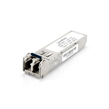 LevelOne SFP-3211 - SFP (mini-GBIC) transceiver module - GigE - 1000Base-LX - LC - up to 10 km - 1310 nm - 0