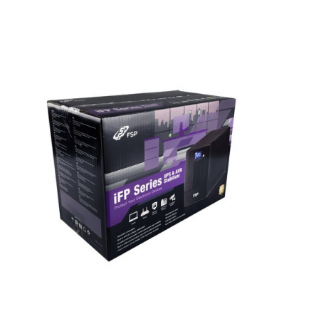 FSP iFP Series iFP 1000 - UPS - AC 220 / 230 / 240 V - 600 Watt - 1000 VA - 7 Ah - USB - 1