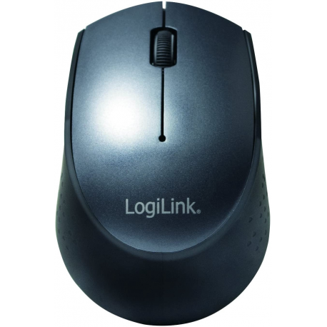 LogiLink - Mouse - optical - 3 buttons - wireless - 2.4 GHz - USB wireless receiver - 3