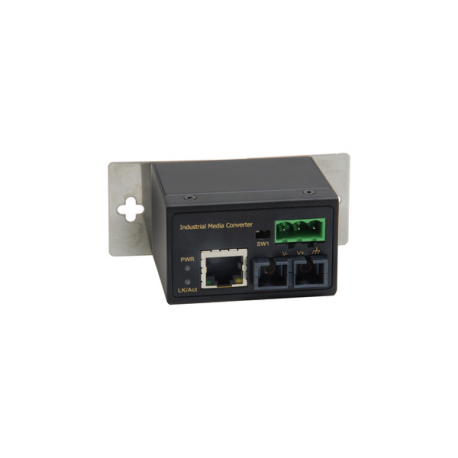 LevelOne IEC-4001 - Media converter - 100Mb LAN - 10Base-T, 100Base-FX, 100Base-TX - RJ-45  /  SC multi-mode - up to 2 km - 2