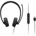 Lenovo Gen 2 - Headset - on-ear - wired - USB-A - black