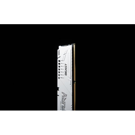 Kingston FURY Beast - DDR5 - module - 16 GB - DIMM 288-pin - 3000 MHz  /  PC5-48000 - CL36 - 1.35 V - unbuffered - on-die ECC - white - 2