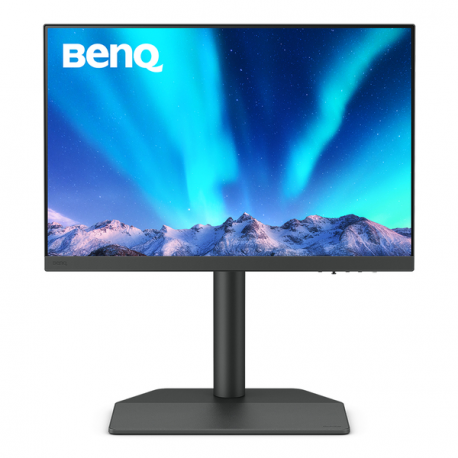 BenQ SW242Q - LED monitor - 24.1" - 2560 x 1600 2K @ 60 Hz - IPS - 400 cd/m² - 1000:1 - 5 ms - HDMI, DisplayPort, USB-C - 12