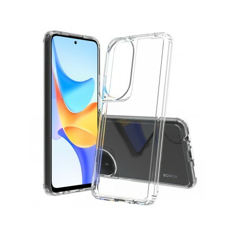 Screenor Bumper - Back cover for mobile phone - thermoplastic polyurethane (TPU) - transparent - for Honor 200 - 0
