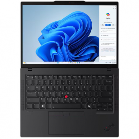 Lenovo ThinkPad T14 Gen 5 21MC - 180-degree hinge design - AMD Ryzen 5 - 8540U  /  up to 4.9 GHz - Win 11 Pro - Radeon 740M - 16 GB RAM - 512 GB SSD TCG Opal Encryption 2, NVMe - 14" IPS 1920 x 1200 - Gigabit Ethernet - Wi-Fi 6E, Bluetooth - black - kbd: Nordic - with 3 Years Lenovo Premier Support, CO2 Offset 0.5 ton (2nd Gen) - 2