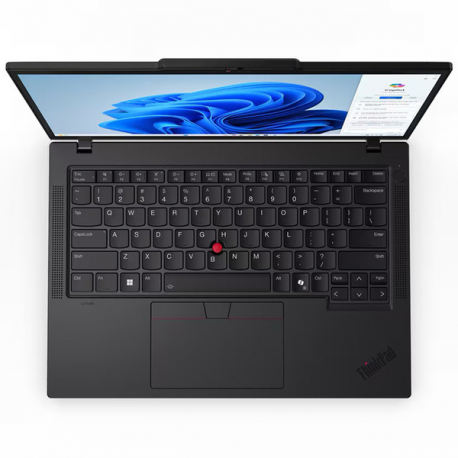 Lenovo ThinkPad T14 Gen 5 21MC - 180-degree hinge design - AMD Ryzen 5 - 8540U  /  up to 4.9 GHz - Win 11 Pro - Radeon 740M - 16 GB RAM - 512 GB SSD TCG Opal Encryption 2, NVMe - 14" IPS 1920 x 1200 - Gigabit Ethernet - Wi-Fi 6E, Bluetooth - black - kbd: Nordic - with 3 Years Lenovo Premier Support, CO2 Offset 0.5 ton (2nd Gen) - 3