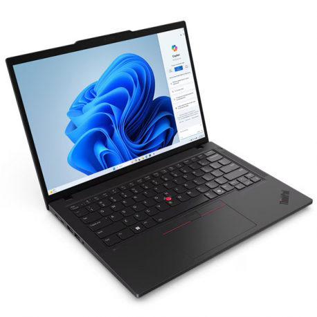 Lenovo ThinkPad T14 Gen 5 21MC - 180-degree hinge design - AMD Ryzen 5 - 8540U  /  up to 4.9 GHz - Win 11 Pro - Radeon 740M - 16 GB RAM - 512 GB SSD TCG Opal Encryption 2, NVMe - 14" IPS 1920 x 1200 - Gigabit Ethernet - Wi-Fi 6E, Bluetooth - black - kbd: Nordic - with 3 Years Lenovo Premier Support, CO2 Offset 0.5 ton (2nd Gen) - 5
