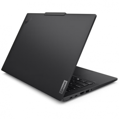 Lenovo ThinkPad T14 Gen 5 21MC - 180-degree hinge design - AMD Ryzen 5 - 8540U  /  up to 4.9 GHz - Win 11 Pro - Radeon 740M - 16 GB RAM - 512 GB SSD TCG Opal Encryption 2, NVMe - 14" IPS 1920 x 1200 - Gigabit Ethernet - Wi-Fi 6E, Bluetooth - black - kbd: Nordic - with 3 Years Lenovo Premier Support, CO2 Offset 0.5 ton (2nd Gen) - 9