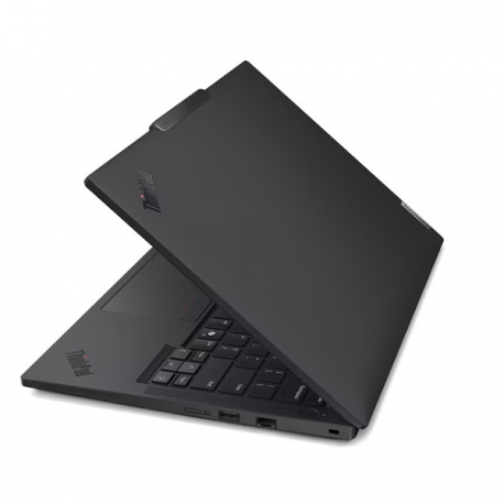 Lenovo ThinkPad T14 Gen 5 21MC - 180-degree hinge design - AMD Ryzen 5 - 8540U  /  up to 4.9 GHz - Win 11 Pro - Radeon 740M - 16 GB RAM - 512 GB SSD TCG Opal Encryption 2, NVMe - 14" IPS 1920 x 1200 - Gigabit Ethernet - Wi-Fi 6E, Bluetooth - black - kbd: Nordic - with 3 Years Lenovo Premier Support, CO2 Offset 0.5 ton (2nd Gen) - 10
