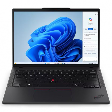 Lenovo ThinkPad T14 Gen 5 21MC - 180-degree hinge design - AMD Ryzen 5 - 8540U  /  up to 4.9 GHz - Win 11 Pro - Radeon 740M - 16 GB RAM - 512 GB SSD TCG Opal Encryption 2, NVMe - 14" IPS 1920 x 1200 - Gigabit Ethernet - Wi-Fi 6E, Bluetooth - black - kbd: Nordic - with 3 Years Lenovo Premier Support, CO2 Offset 0.5 ton (2nd Gen) - 16