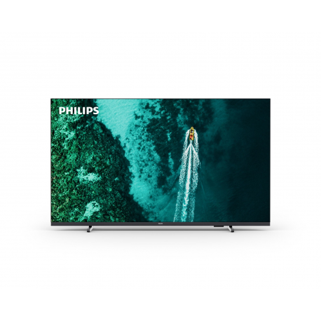 Philips 55PUS7409 - 55" Diagonal Class LED-backlit LCD TV - Smart TV - Google TV - 4K UHD (2160p) 3840 x 2160 - HDR - matte black - 1