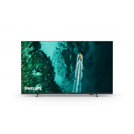 Philips 55PUS7409 - 55" Diagonal Class LED-backlit LCD TV - Smart TV - Google TV - 4K UHD (2160p) 3840 x 2160 - HDR - matte black - 2