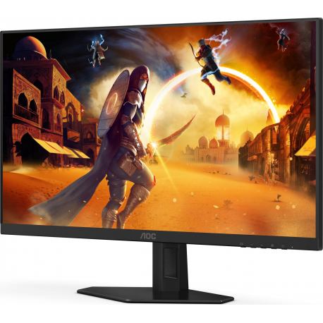 AOC AGON 27G4XE - G4 Series - LED monitor - gaming - 27" - 1920 x 1080 Full HD (1080p) @ 180 Hz - IPS - 1000:1 - HDR10 - 0.5 ms - 2xHDMI, DisplayPort - speakers - matte black - 2