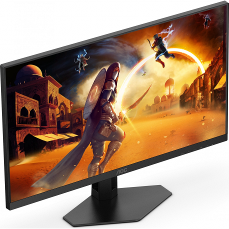 AOC AGON 27G4XE - G4 Series - LED monitor - gaming - 27" - 1920 x 1080 Full HD (1080p) @ 180 Hz - IPS - 1000:1 - HDR10 - 0.5 ms - 2xHDMI, DisplayPort - speakers - matte black - 3