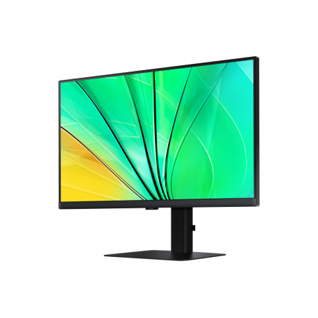 Samsung ViewFinity S6 S24D600EAU - S60UD Series - LED monitor - 24" - 2560 x 1440 QHD @ 100 Hz - IPS - 350 cd/m² - 1000:1 - HDR10 - 5 ms - HDMI, DisplayPort - black - 2