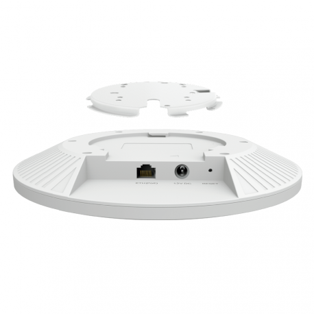 TP-Link Omada EAP673 V1 - Radio access point - 1GbE, 2.5GbE - Wi-Fi 6 - 2.4 GHz, 5 GHz - cloud-managed - wall  /  ceiling mountable - 2