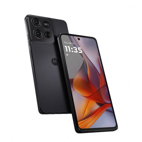 Motorola Moto G75 - Business Edition - 5G smartphone - dual-SIM - RAM 8 GB / Internal Memory 128 GB - microSD slot - LCD display - 6.78" - 2388 x 1080 pixels (120 Hz) - 3x rear cameras 50 MP, 8 MP - front camera 16 MP - charcoal grey - 0