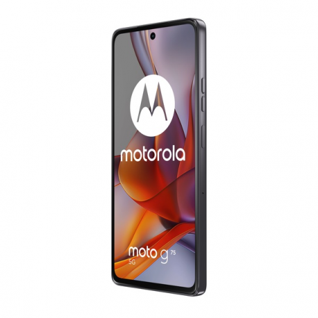 Motorola Moto G75 - Business Edition - 5G smartphone - dual-SIM - RAM 8 GB / Internal Memory 128 GB - microSD slot - LCD display - 6.78" - 2388 x 1080 pixels (120 Hz) - 3x rear cameras 50 MP, 8 MP - front camera 16 MP - charcoal grey - 2