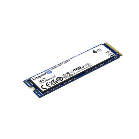 Kingston NV3 - SSD - 4 TB - internal - M.2 2280 - PCIe 4.0 x4 (NVMe) - 0