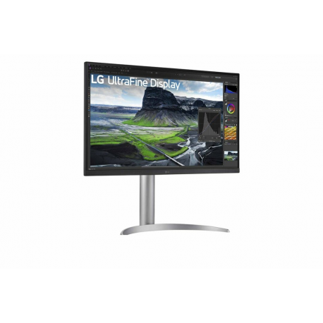 LG UltraFine 27UQ850V-W - UQ850V Series - LED monitor - 27" - 3840 x 2160 4K @ 60 Hz - IPS - 500 cd / m² - 2000:1 - DisplayHDR 400 - 5 ms - 2xHDMI, DisplayPort, USB-C - speakers - 2