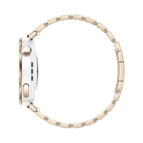 Huawei Watch GT 5 Pro - 42 mm - white ceramic - smart watch with strap - wrist size: 130-190 mm - display 1.32" - NFC, Bluetooth - 83 g - white - 4